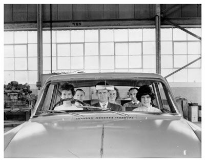 Six people in car