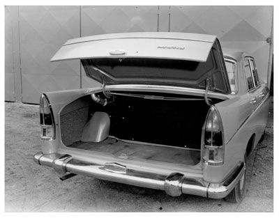 Boot area of wide body Freeway