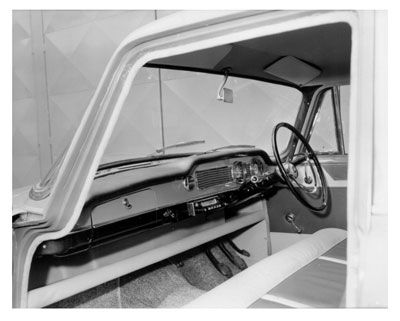 Wide body Freeway interior view